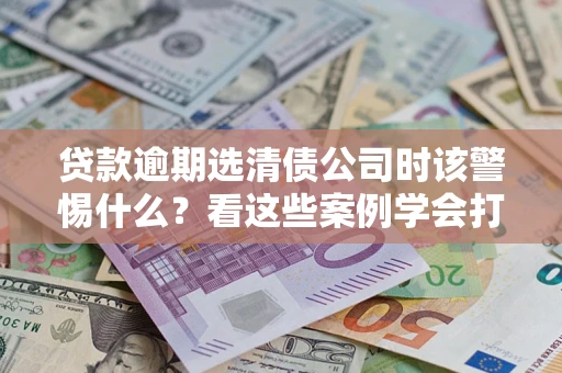 北京贷款逾期选清债公司时该警惕什么？看这些案例学会打翻身仗