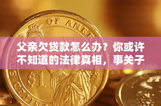 北京父亲欠贷款怎么办？你或许不知道的法律真相，事关子女未来