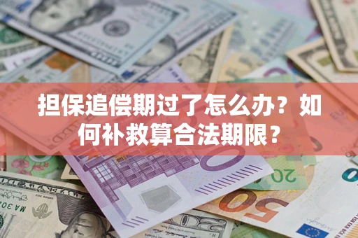 北京担保追偿期过了怎么办？如何补救算合法期限？