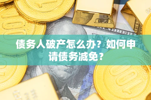 北京债务人破产怎么办？如何申请债务减免？