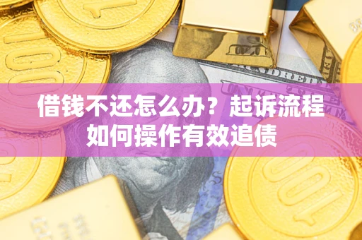 北京借钱不还怎么办？起诉流程如何操作有效追债