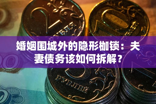 北京婚姻围城外的隐形枷锁：夫妻债务该如何拆解？